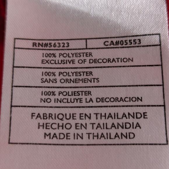 Nike Golf XL Red Stripe Polo Shirt FitDry Performance Short Sleeve Dri Athletic - Picture 3 of 4